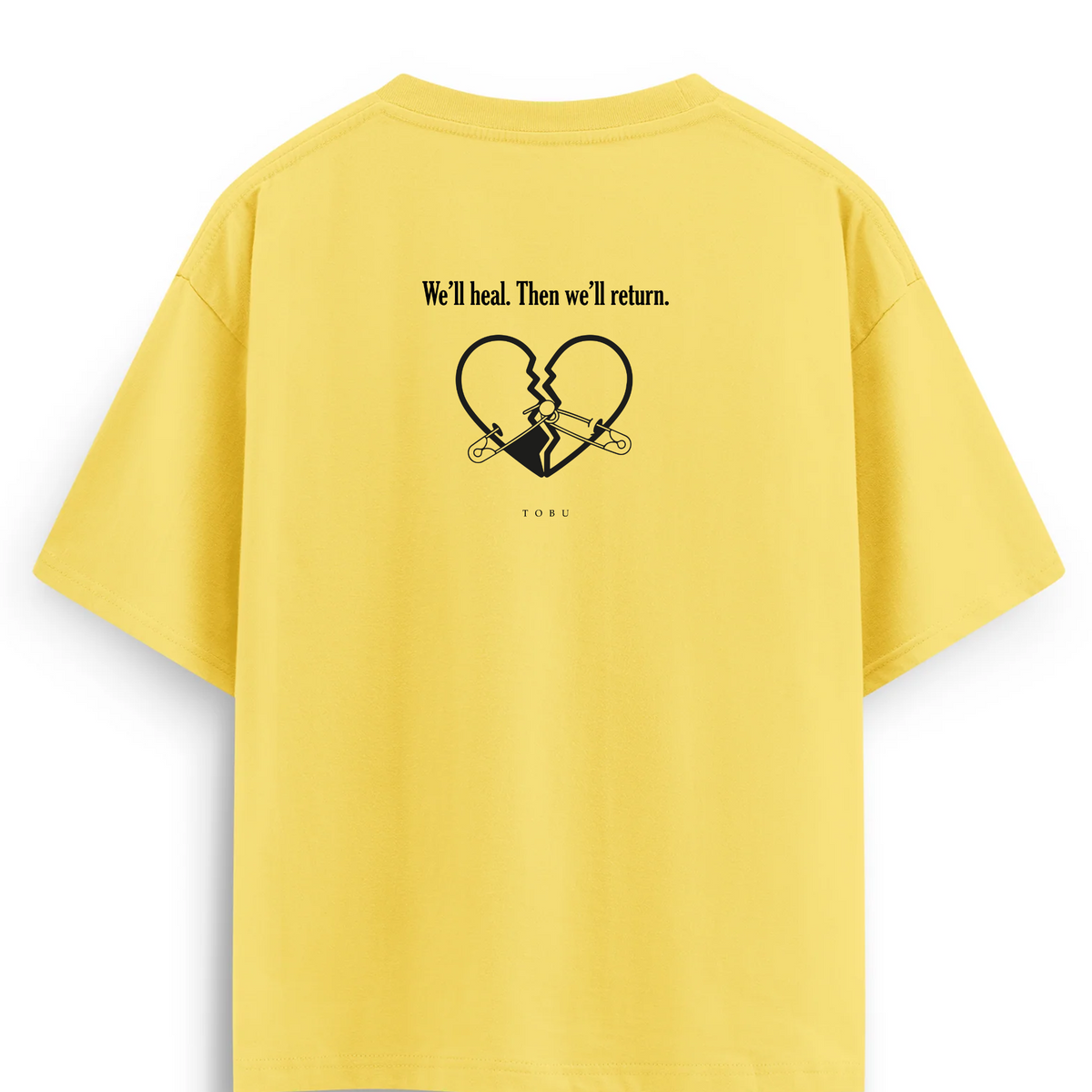 Oversize T-shirt / Mindset / We’ll heal.