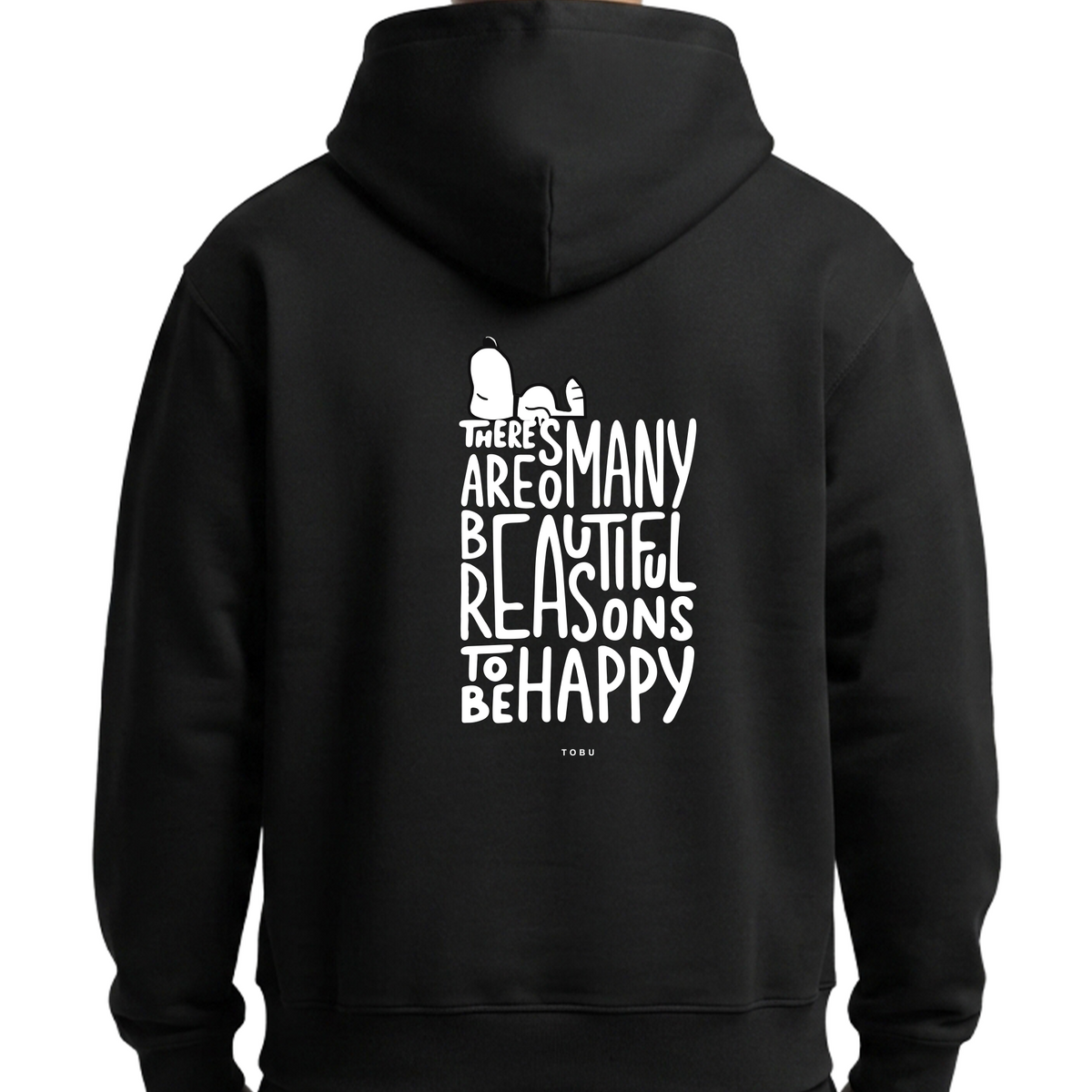 Oversize Hoodie / Mindset / To Be Happy