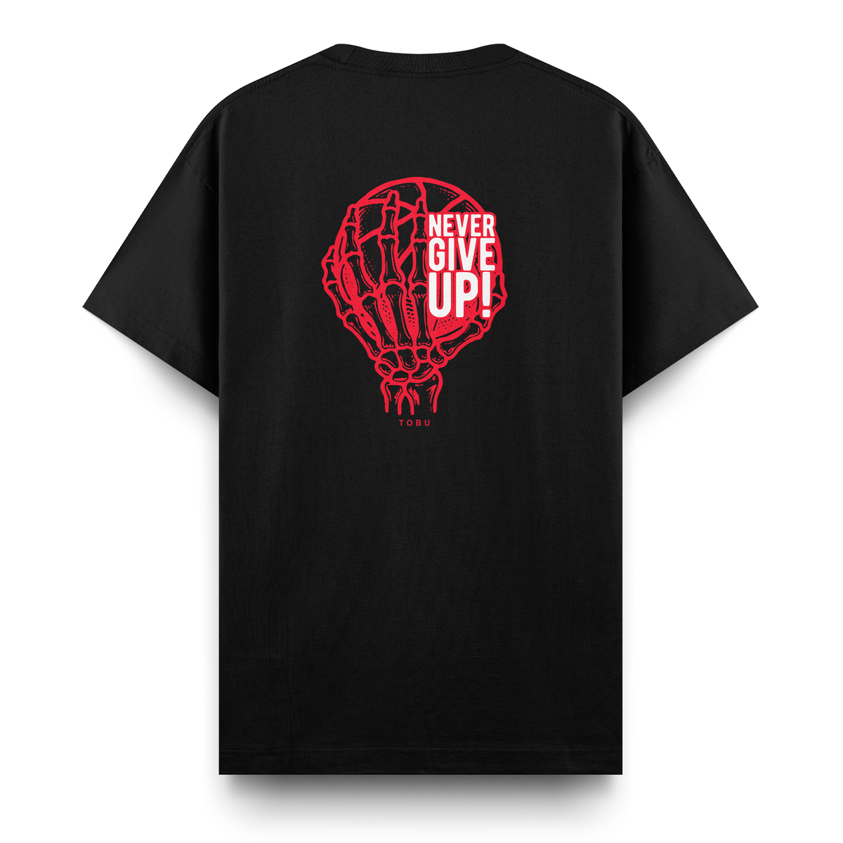 Regular T-shirt / Never GIVE UP