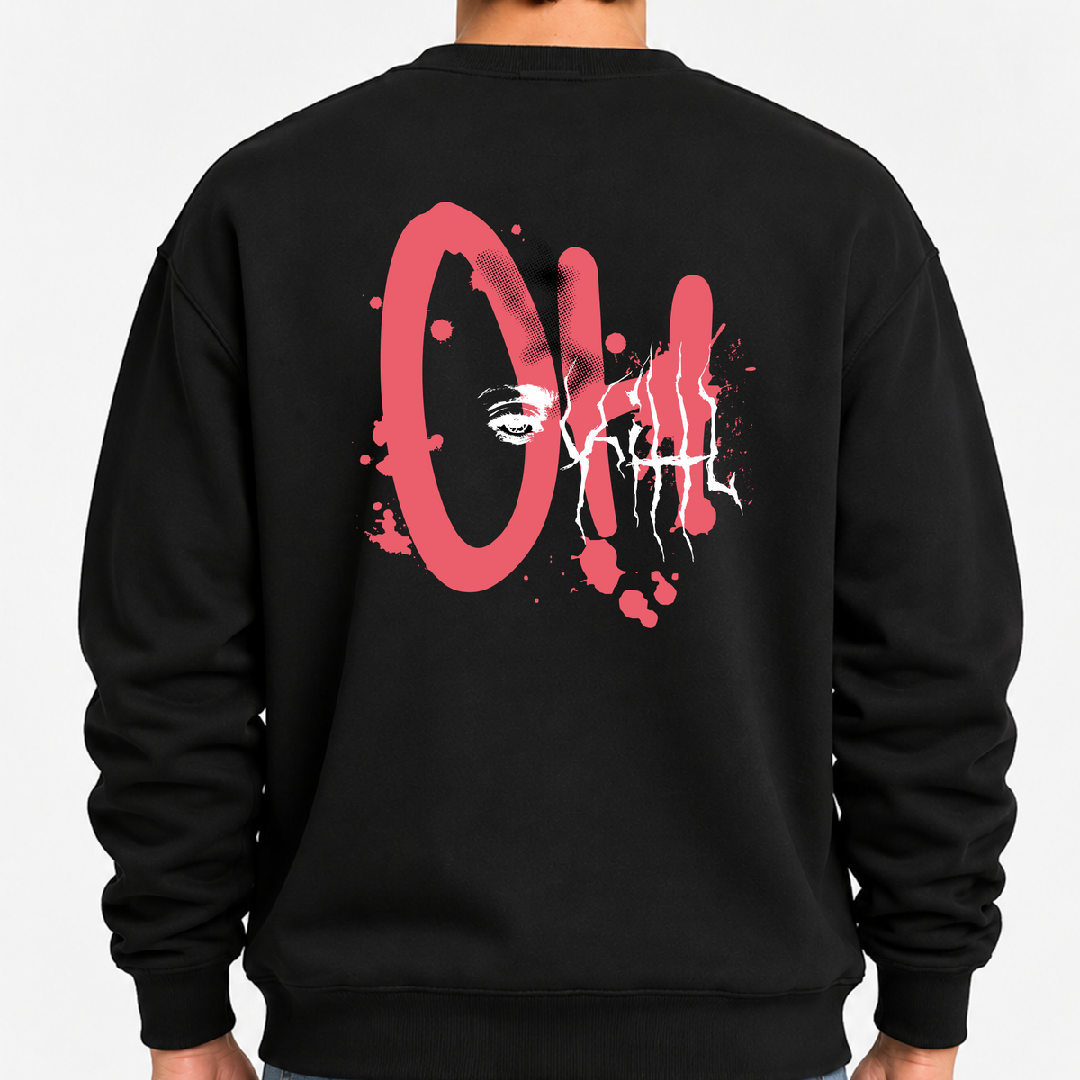 TOBU Unisex / Regular Şardonlu Sweatshirt / OH