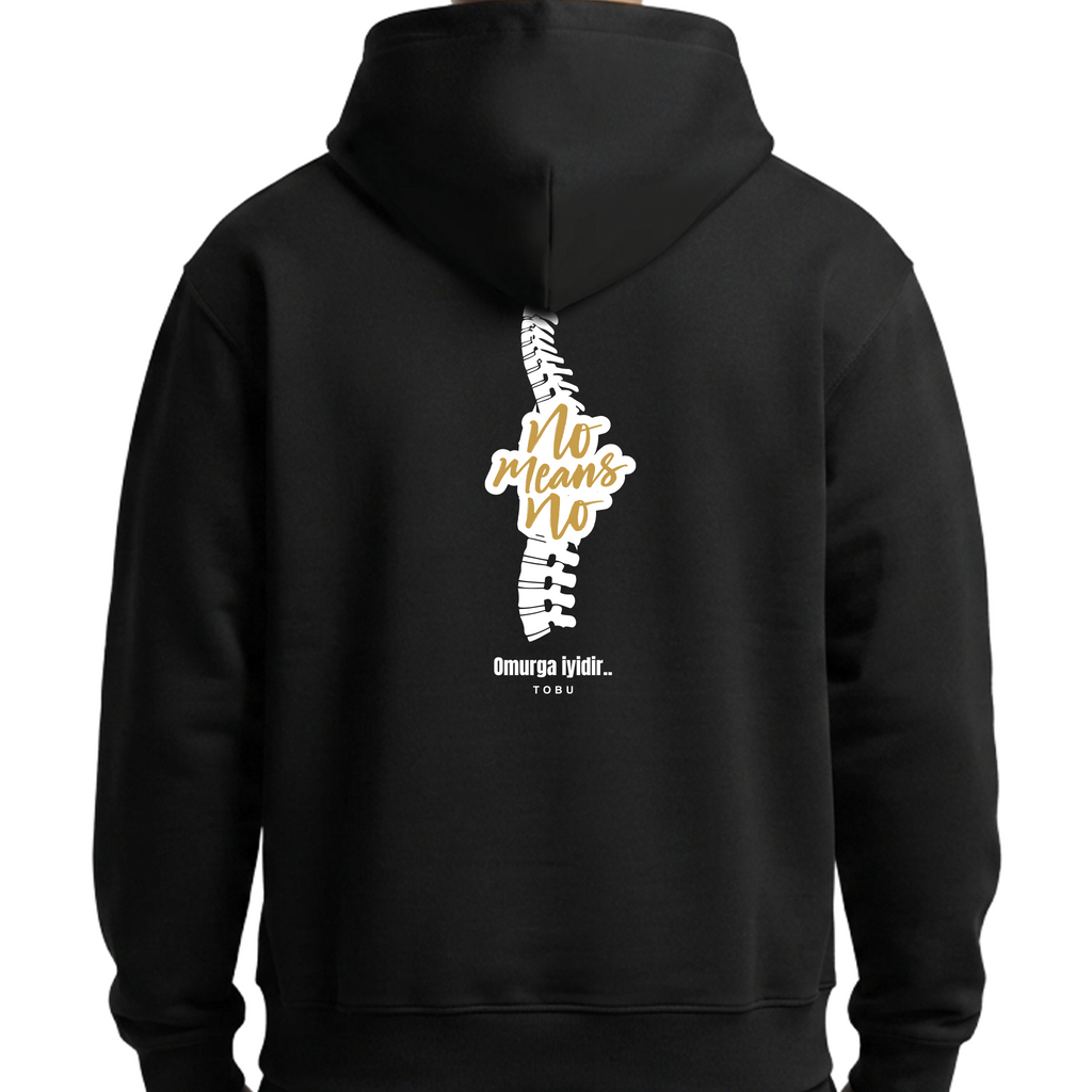 Oversize Hoodie /Tobu Studio / No Means No