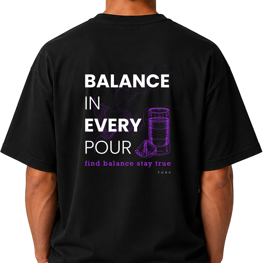 Oversize T-shirt / Mindset / Balance