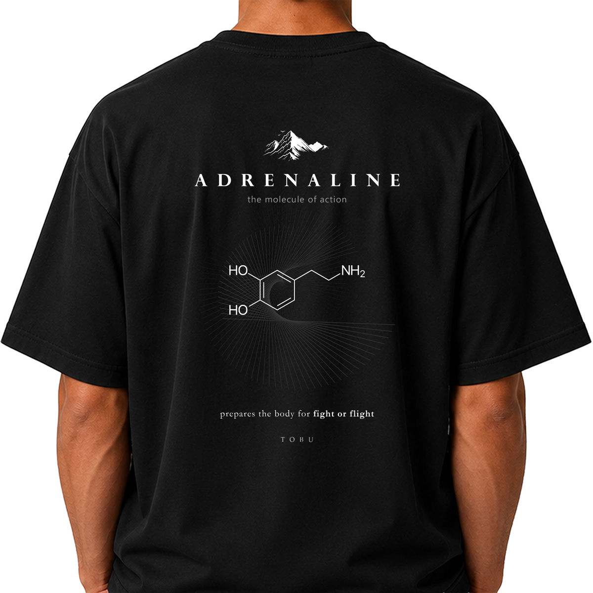 Oversize T-shirt / Instinct  / Adrenalin