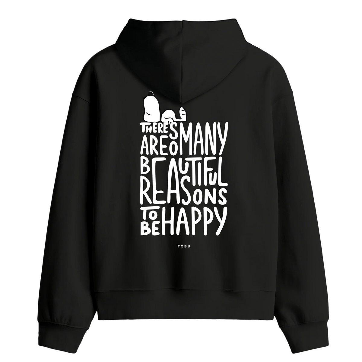 Oversize Hoodie / Mindset / To Be Happy