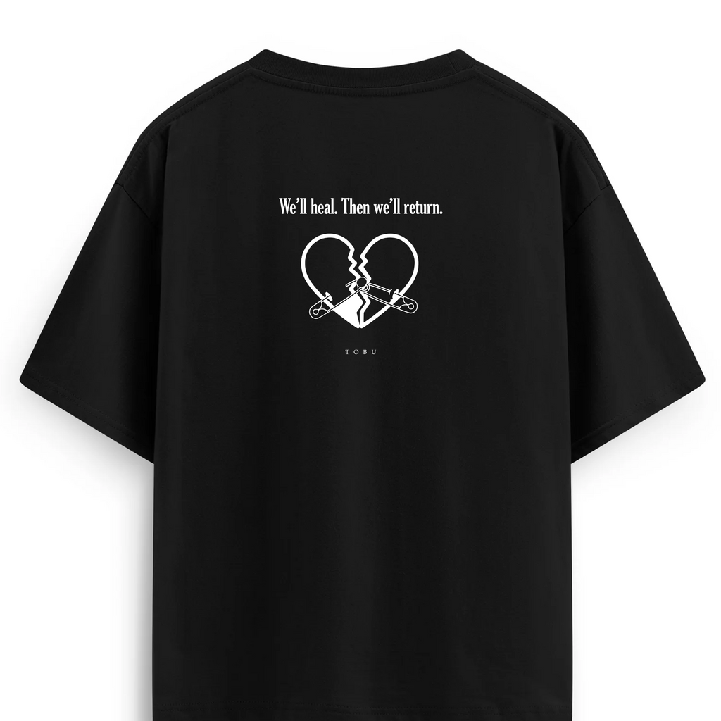 Oversize T-shirt / Mindset / We’ll heal.