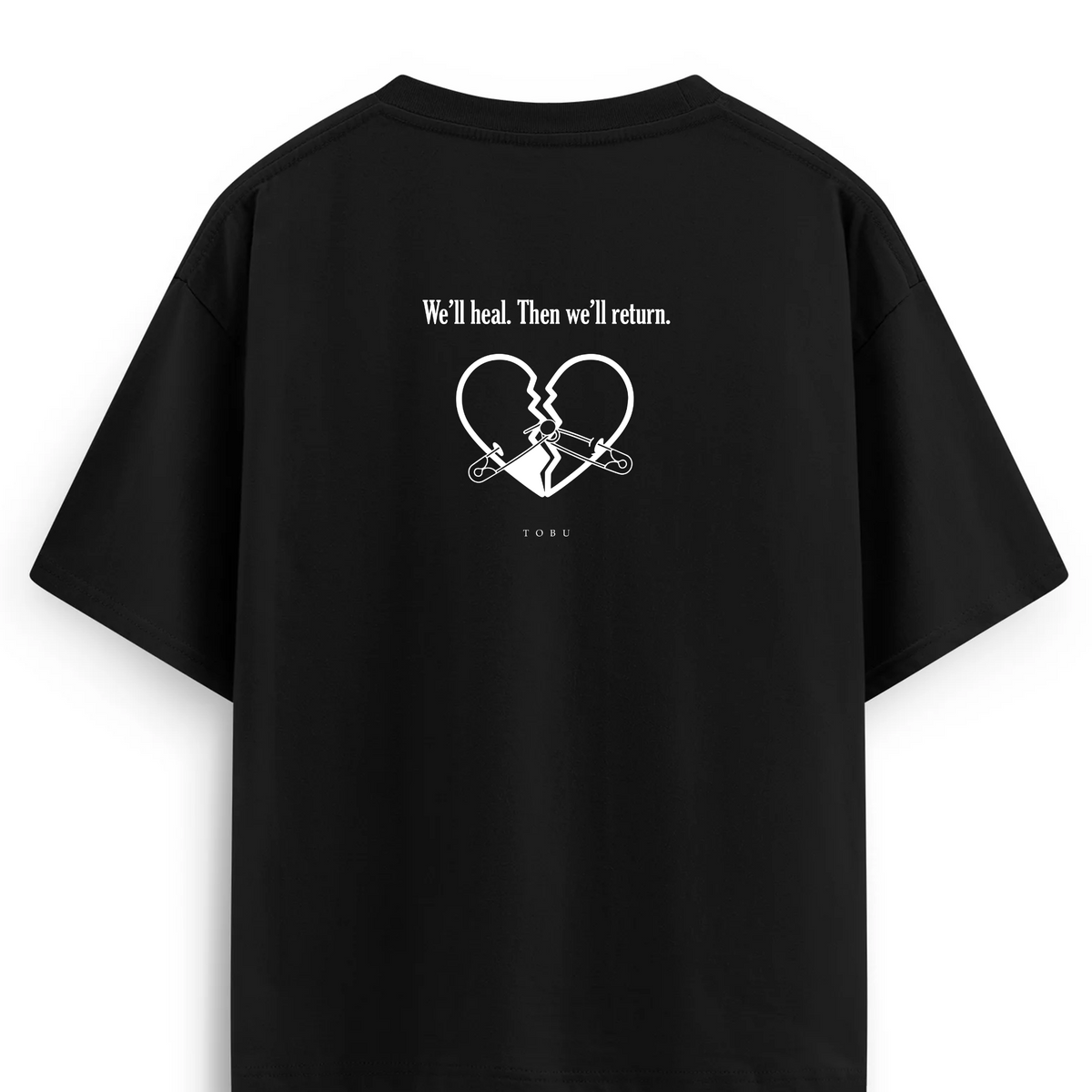 Oversize T-shirt / Mindset / We’ll heal.