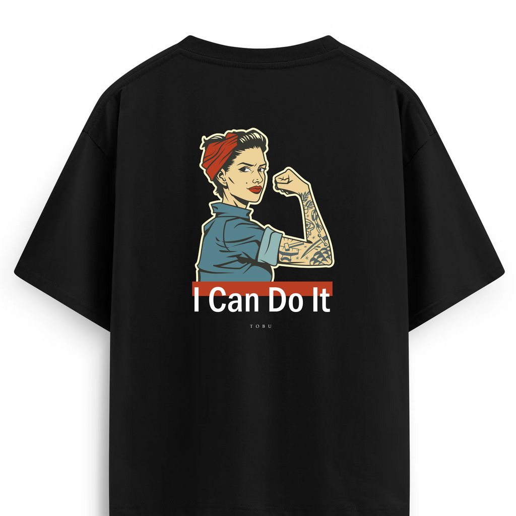 Oversize T-shirt / Mindset / I Can Do It