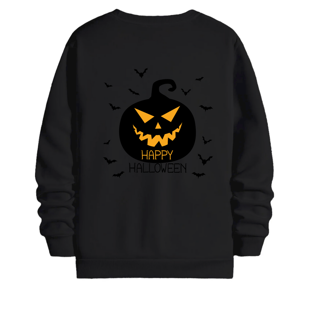 TOBU Unisex / Regular Şardonlu Sweatshirt / Happy Hallowen 2