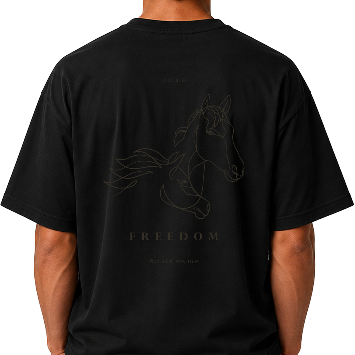 Oversize T-shirt / Instinct / Freedom