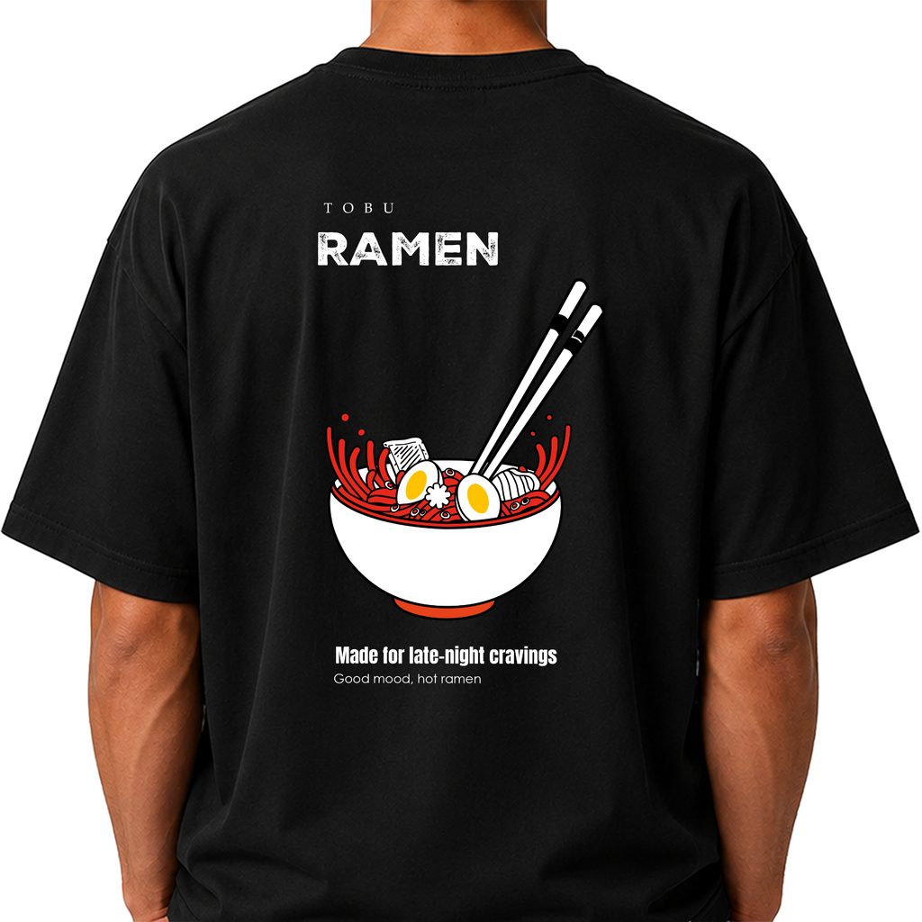Oversize T-shirt / Tobu Studio / Ramen