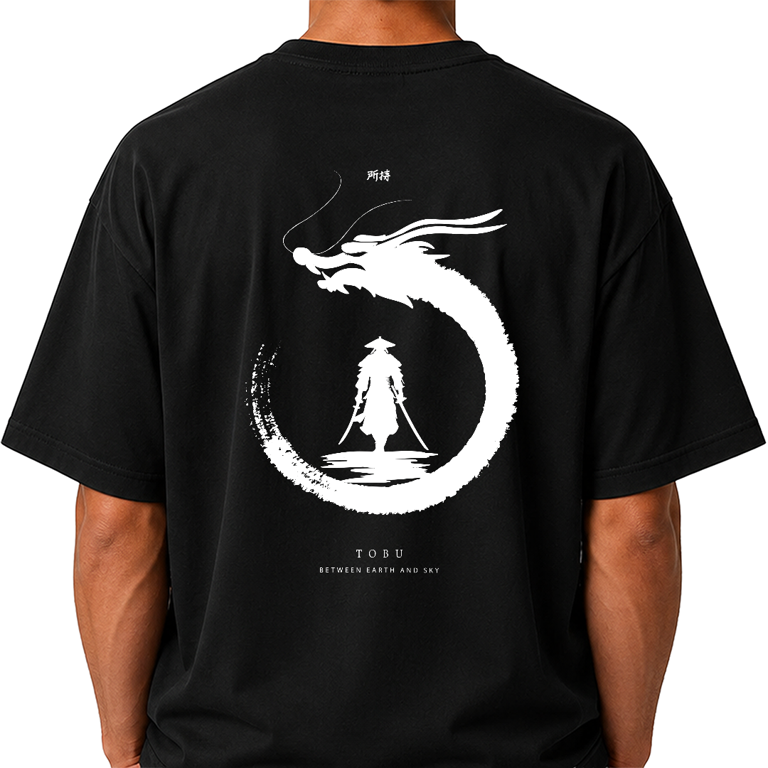 Oversize T-shirt / Instinct  / Dragon Master