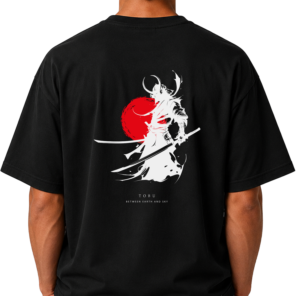 Oversize T-shirt / Instinct  / Samurai