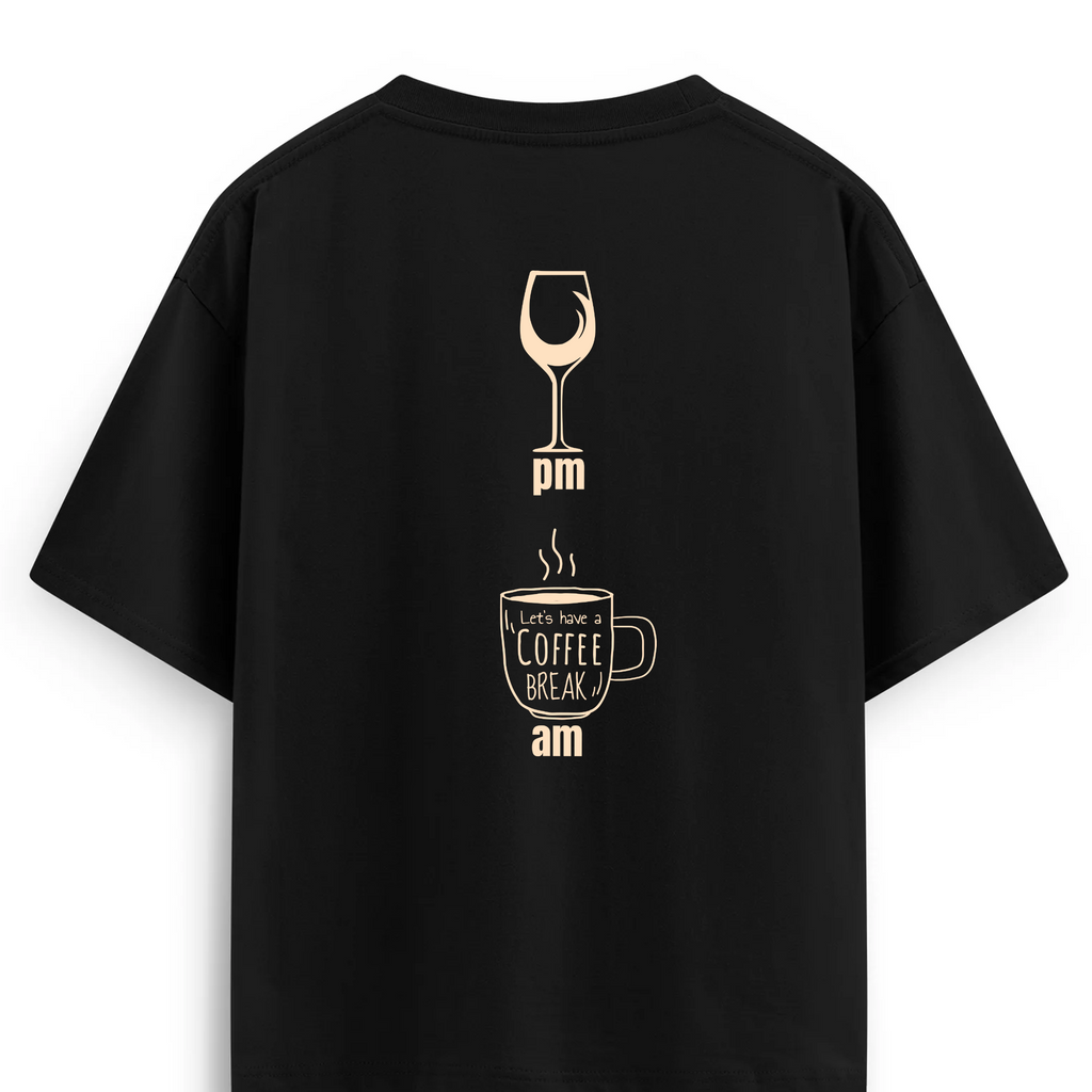 Oversize T-shirt / Mindset / PM/AM