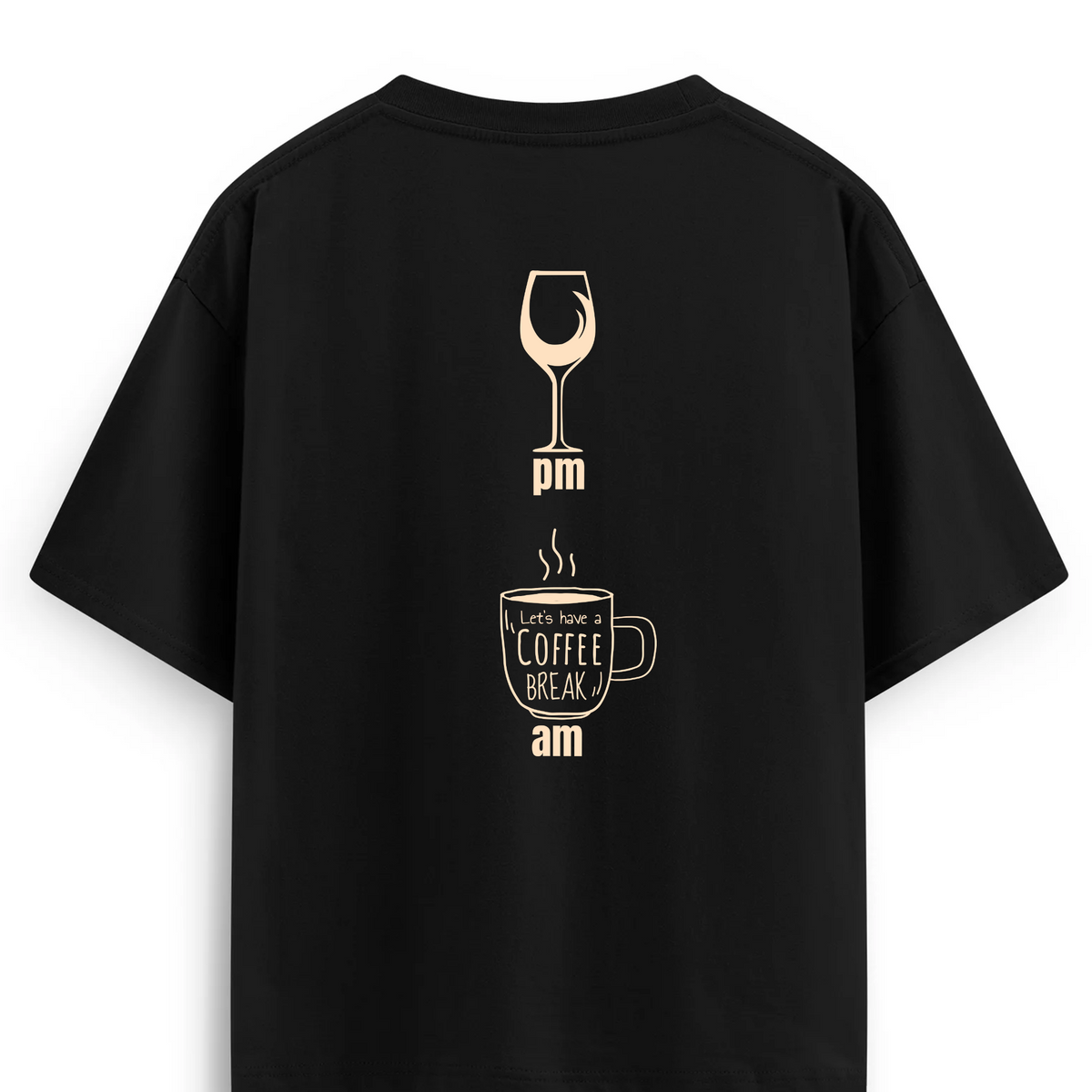 Oversize T-shirt / Mindset / PM/AM
