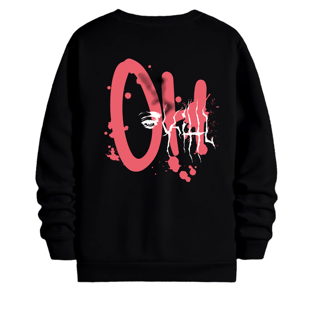 TOBU Unisex / Regular Şardonlu Sweatshirt / OH