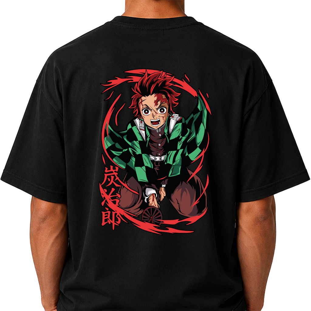 Oversize T-shirt / Anime / Tanjiro