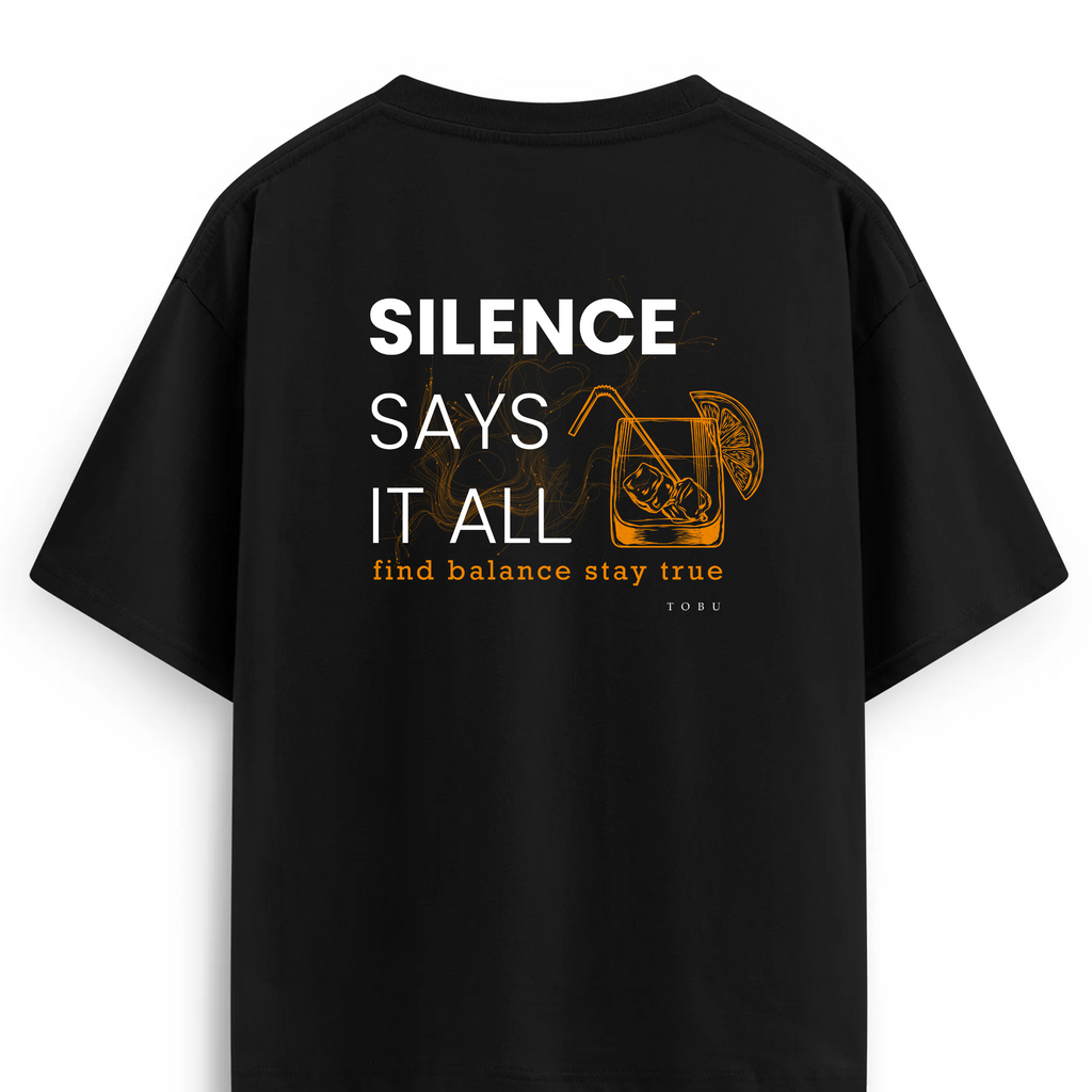 Oversize T-shirt / Mindset / Silence