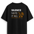 Oversize T-shirt / Mindset / Silence
