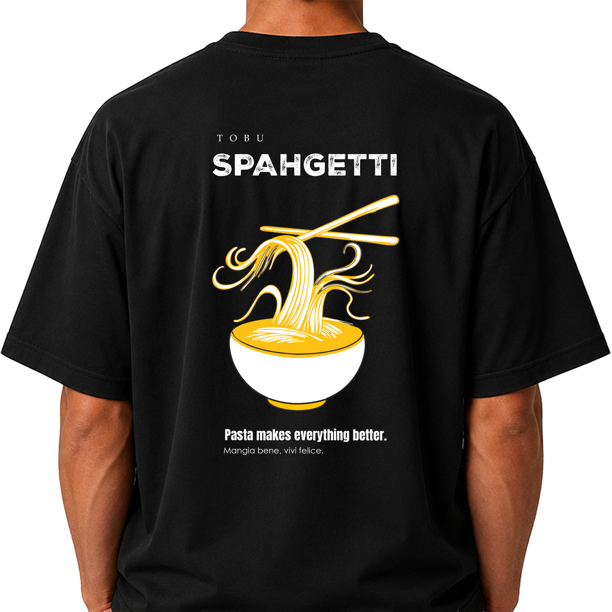 Oversize T-shirt / Tobu Studio / Sphagetti