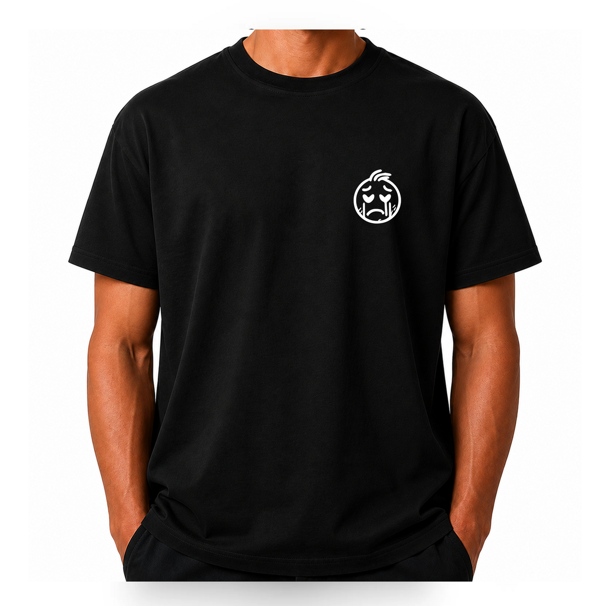 Regular T-shirt / unhappy