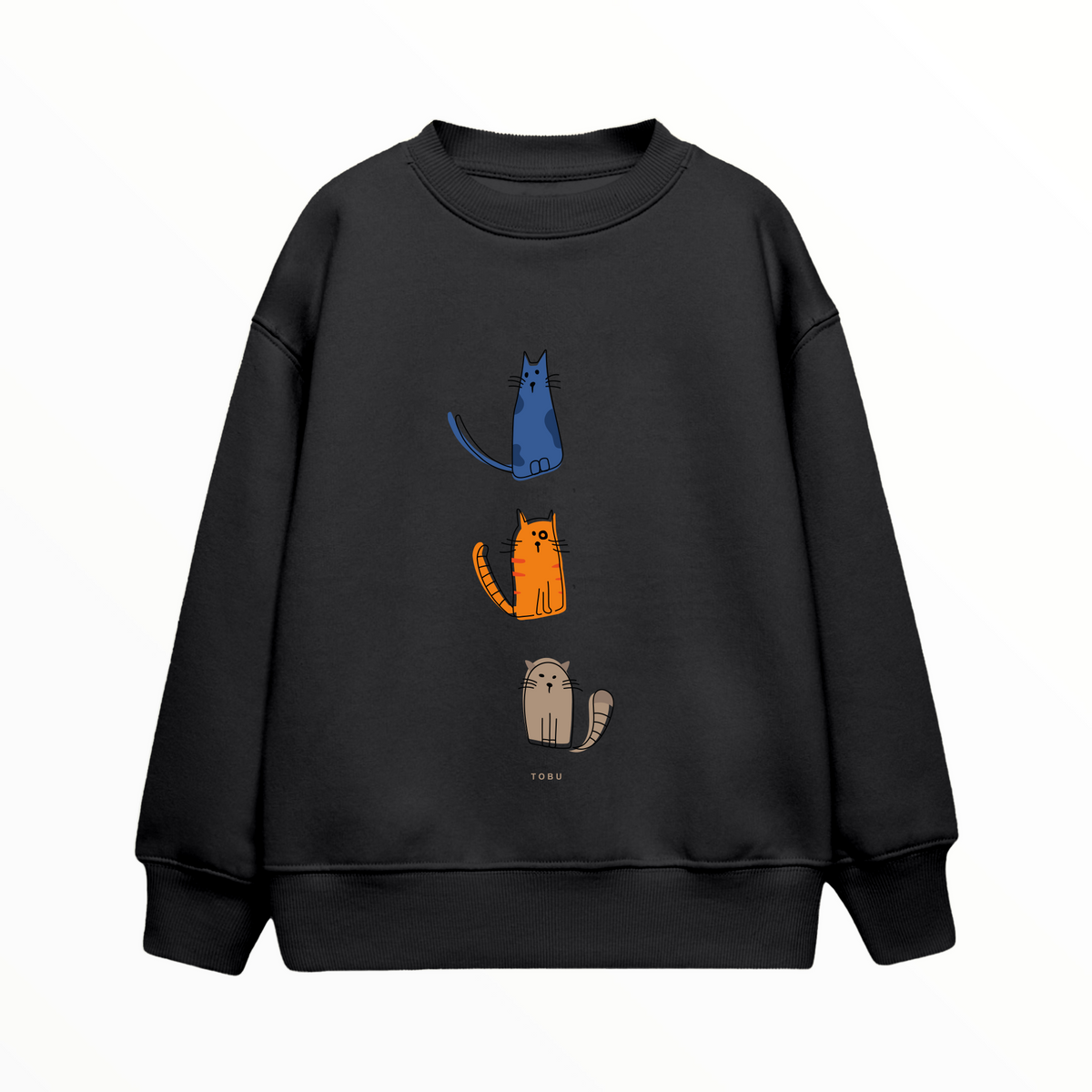 Çocuk Sweatshirt / Cats Trio