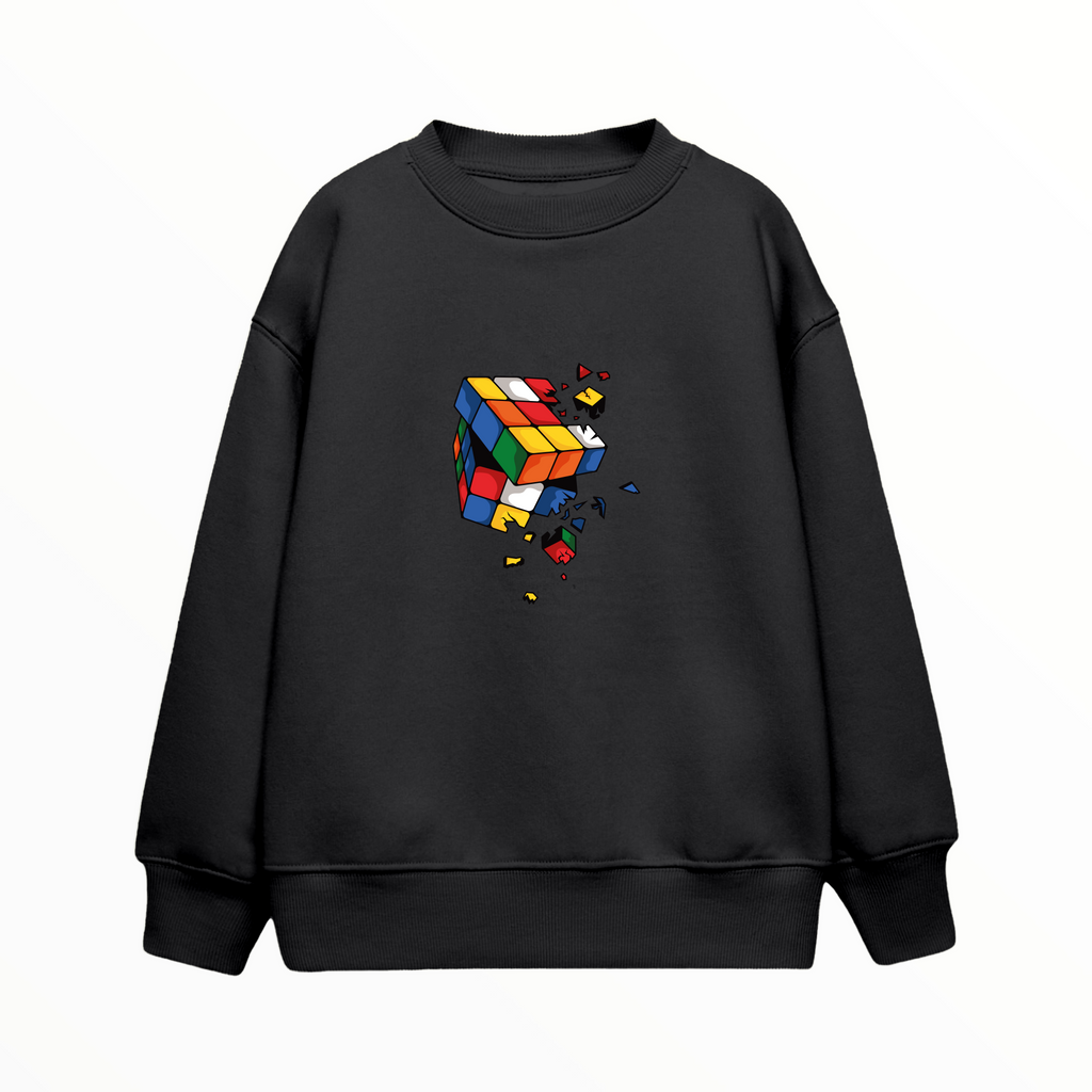 Çocuk Sweatshirt / Zeka Kübü