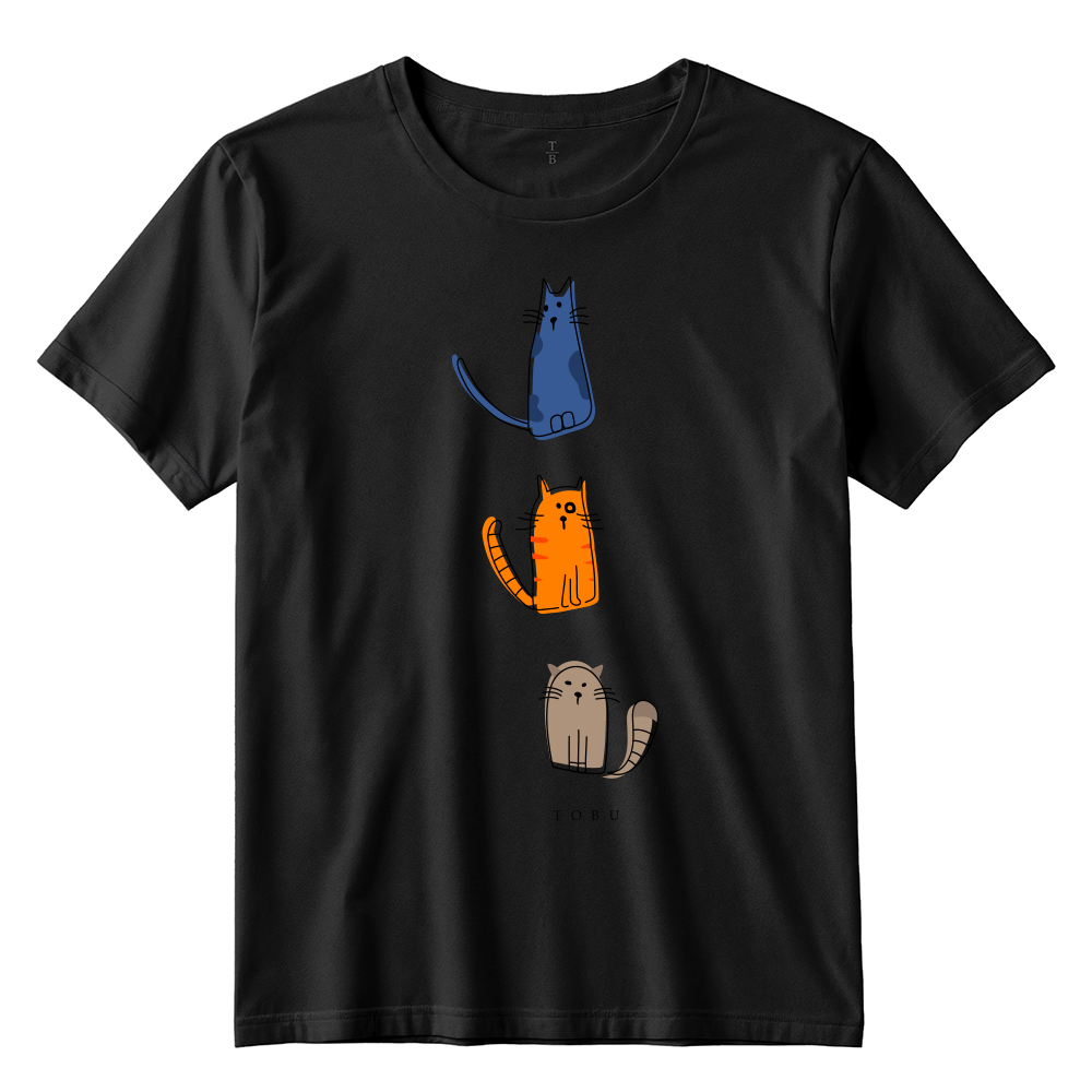 Çocuk T-shirt / Cat Trio