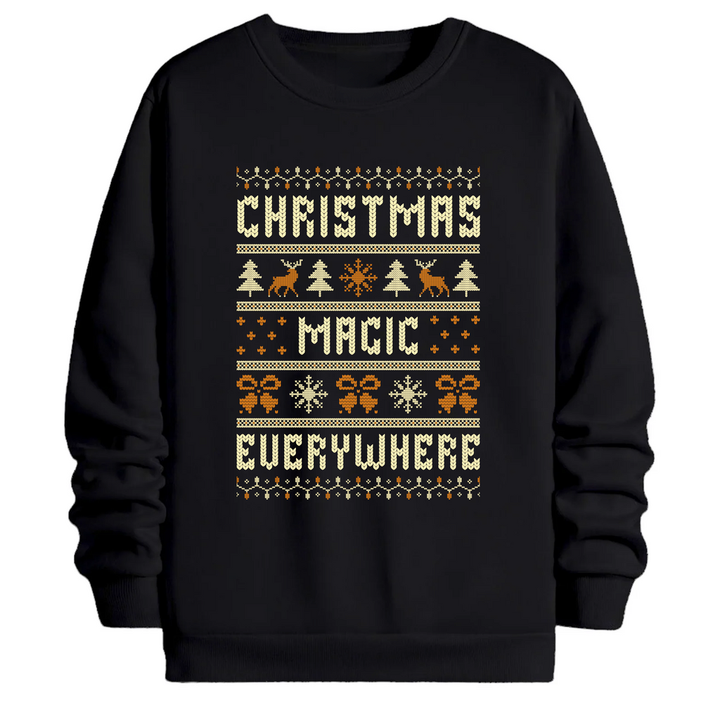 TOBU Unisex / Regular Şardonlu Sweatshirt / Magic Everywhere