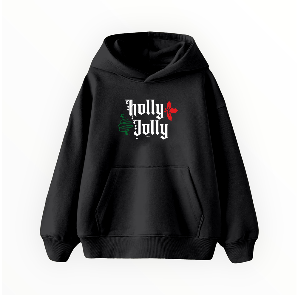 Çocuk Hoodie / Holly Jolly
