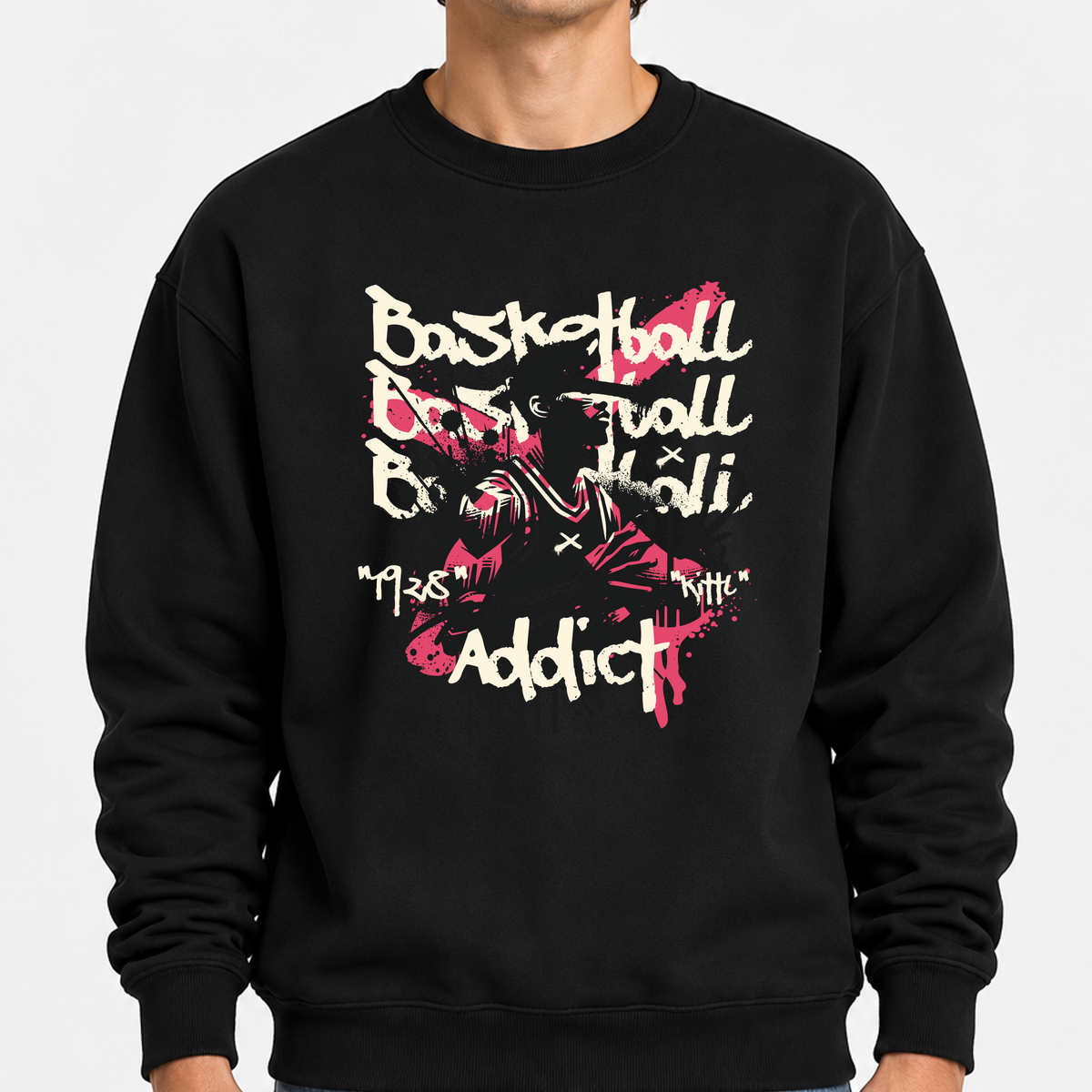 TOBU Unisex / Regular Şardonlu Sweatshirt / Addict