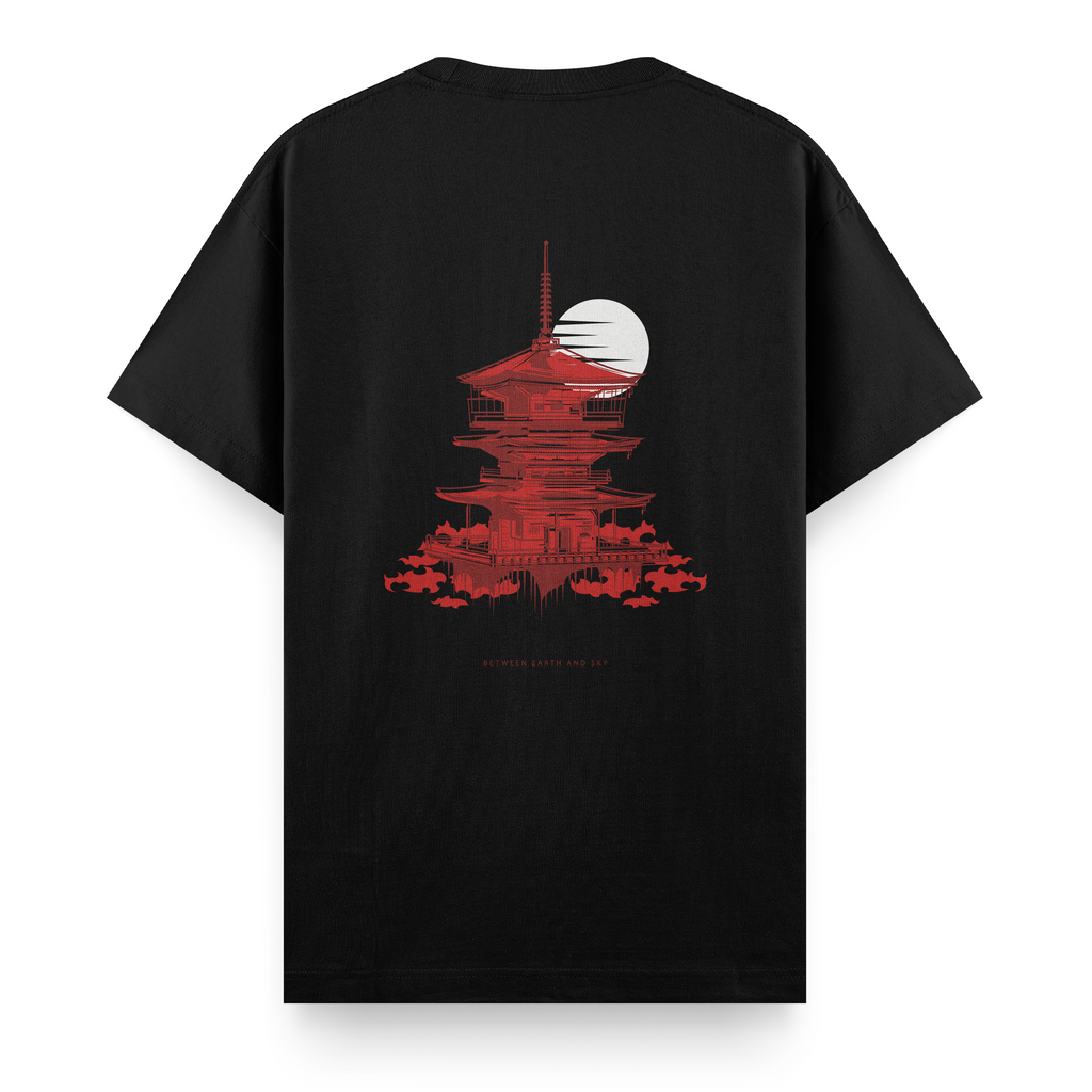 Regular T-shirt / Japanese Temple