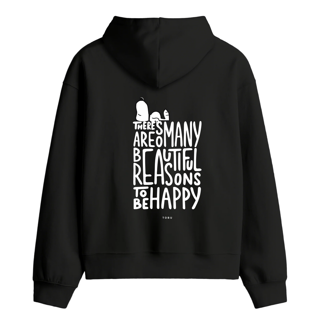 Oversize Hoodie / Mindset / To Be Happy