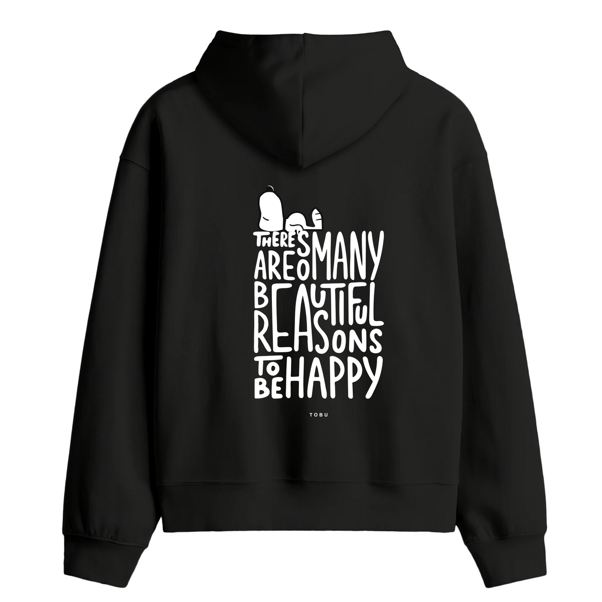 Oversize Hoodie / Mindset / To Be Happy