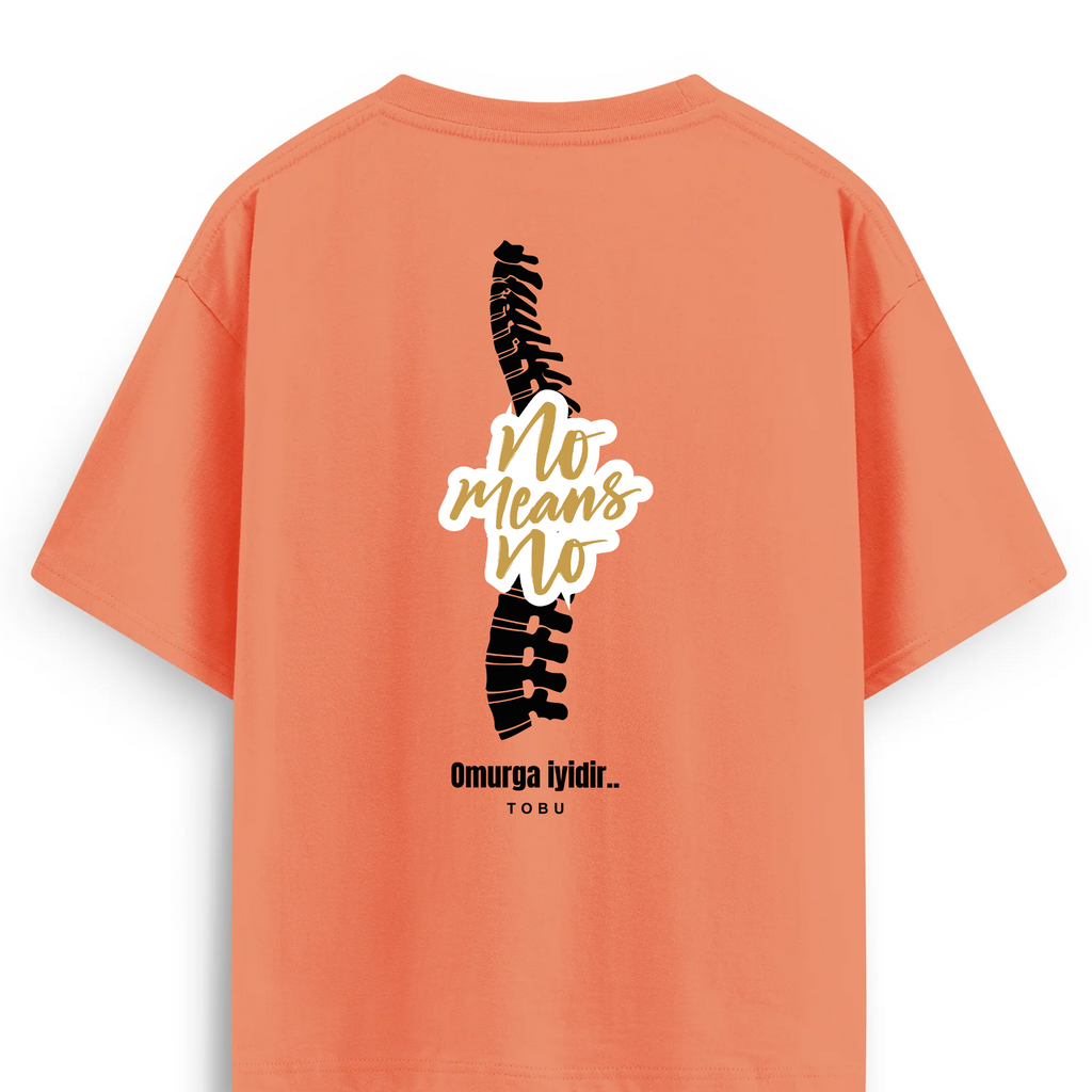 Oversize T-shirt  / Tobu Studio / No Means No