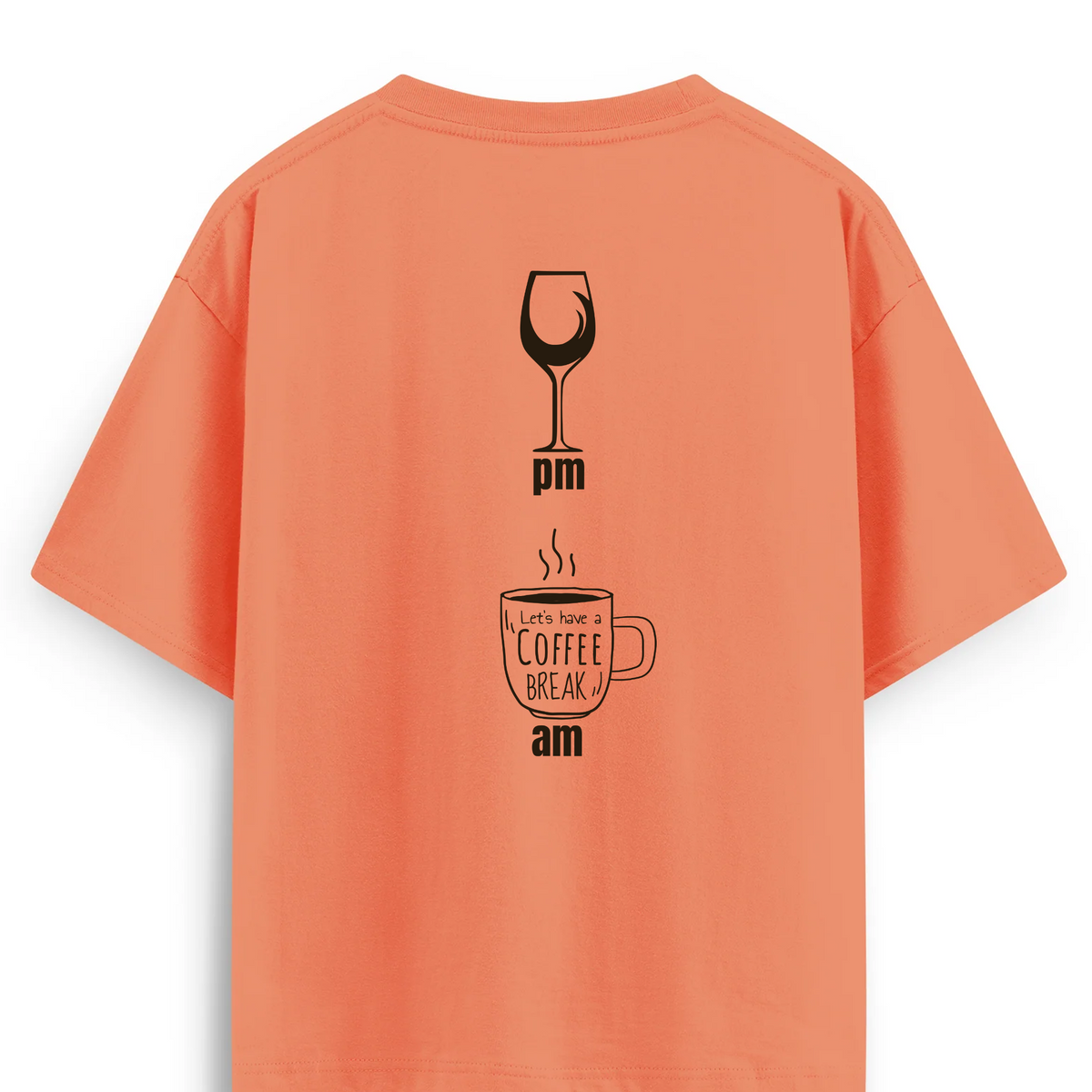 Oversize T-shirt / Mindset / PM/AM
