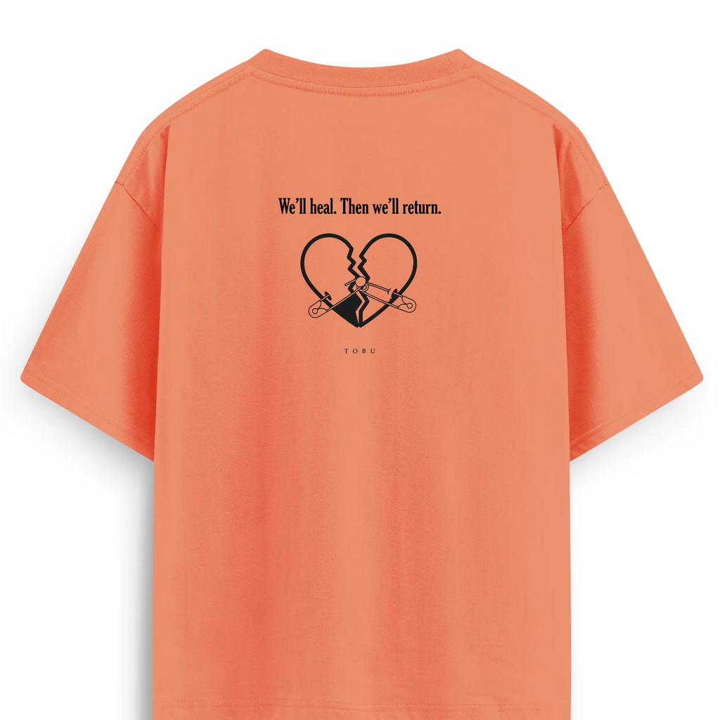 Oversize T-shirt / Mindset / We’ll heal.