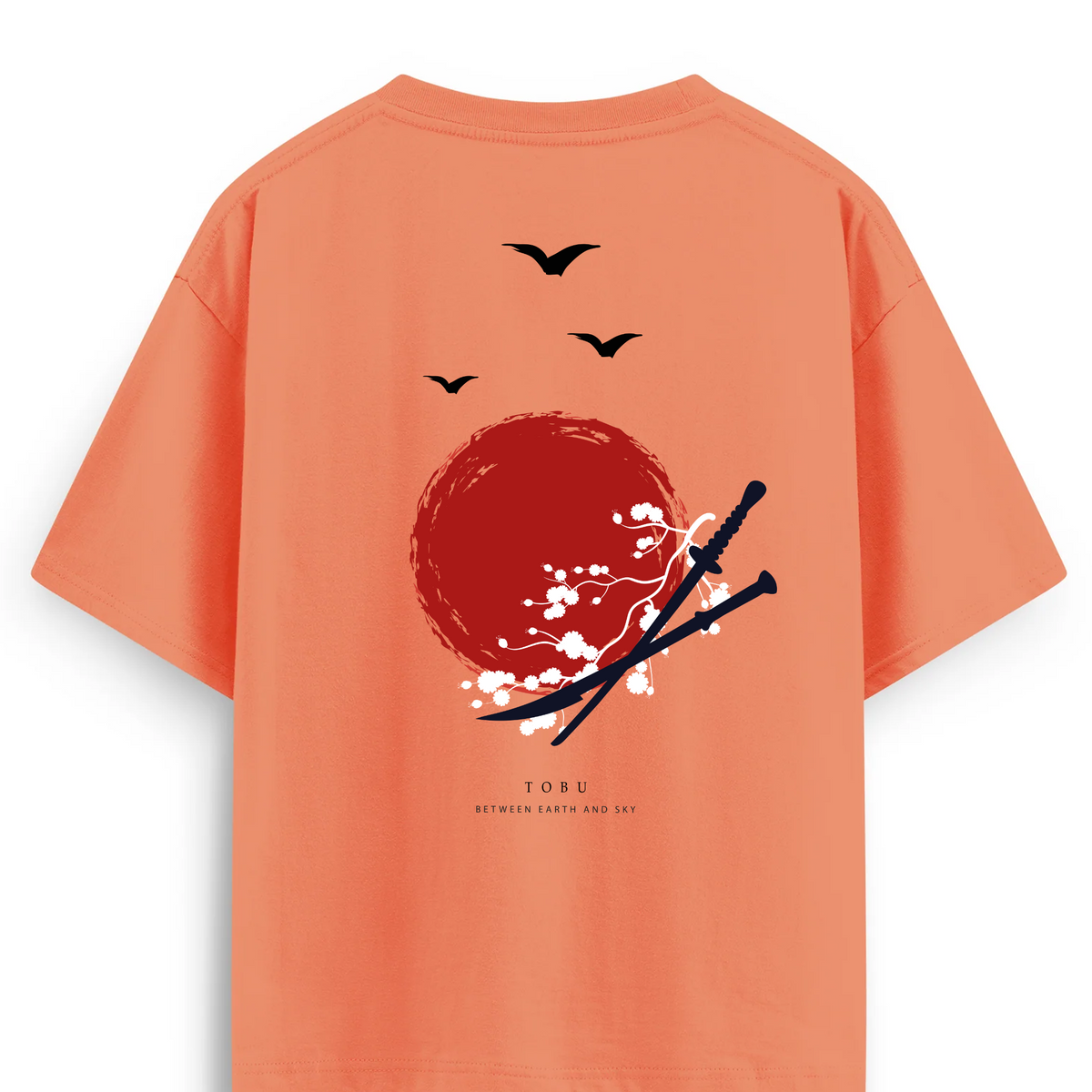 Oversize T-shirt / Instinct  / Samurai Sword