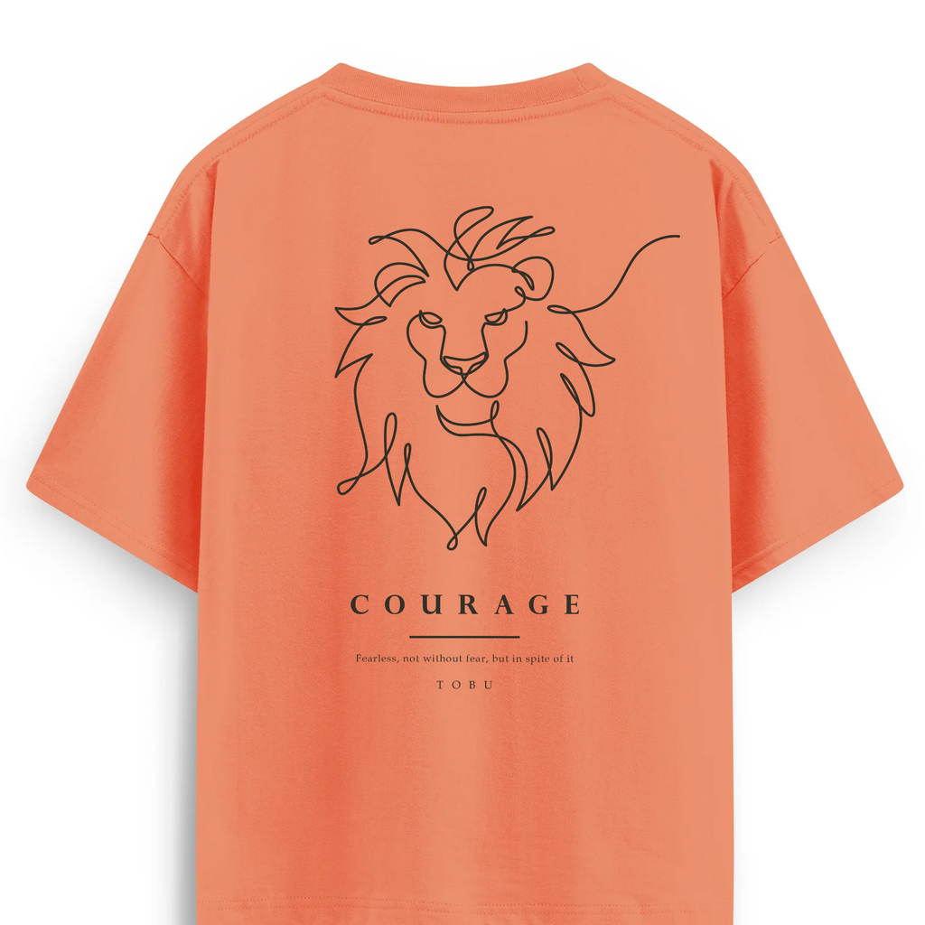 Oversize T-shirt / Instinct/ Courage