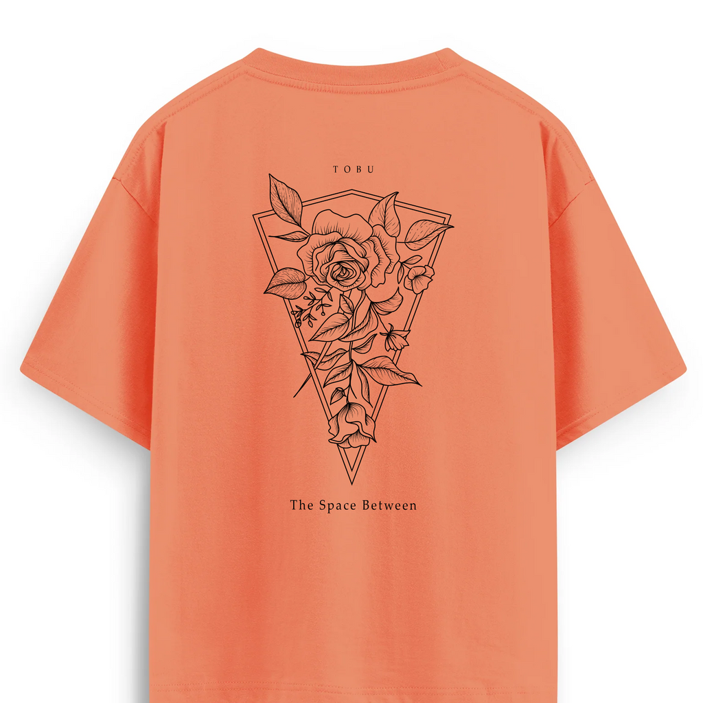 Oversize T-shirt / TOBU STUDIO / Silent Bloom