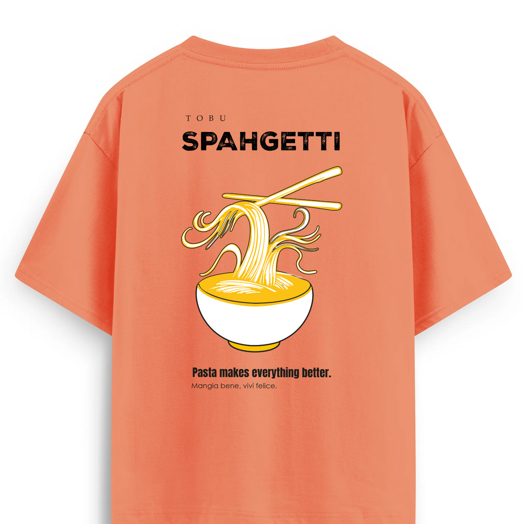 Oversize T-shirt / Tobu Studio / Sphagetti