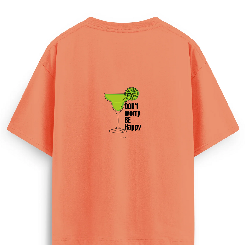 Oversize T-shirt / Mindset / Be hAppy