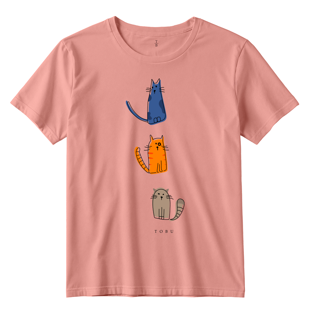Çocuk T-shirt / Cat Trio