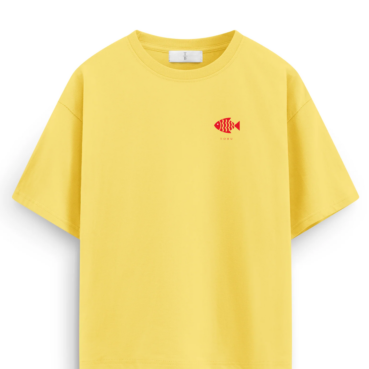 Oversize T-shirt / Tobu Studio / Traditional fish