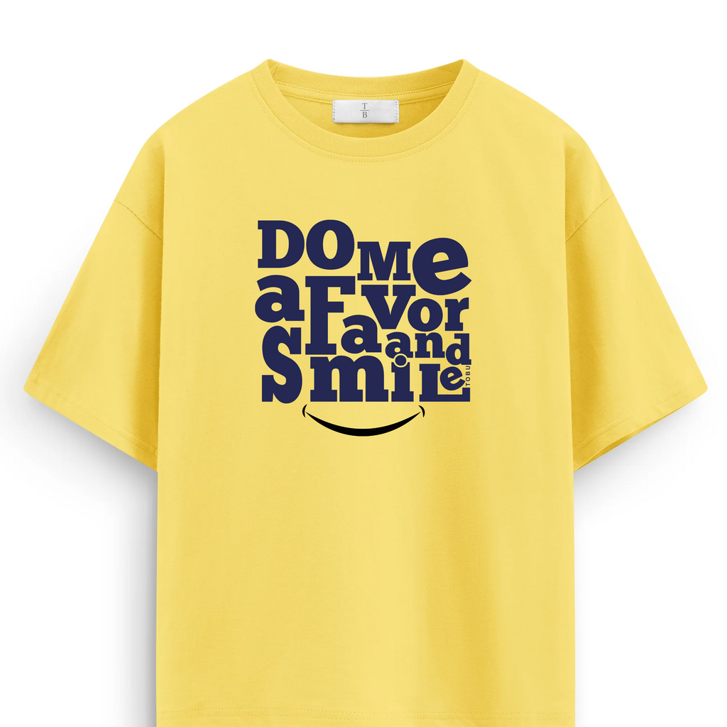 Oversize T-shirt / Mindset / Smile