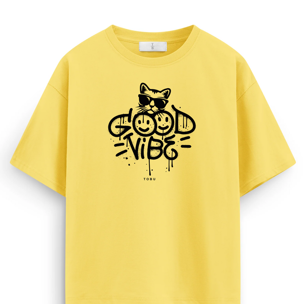 Oversize T-shirt / Mindset / Good Vibes