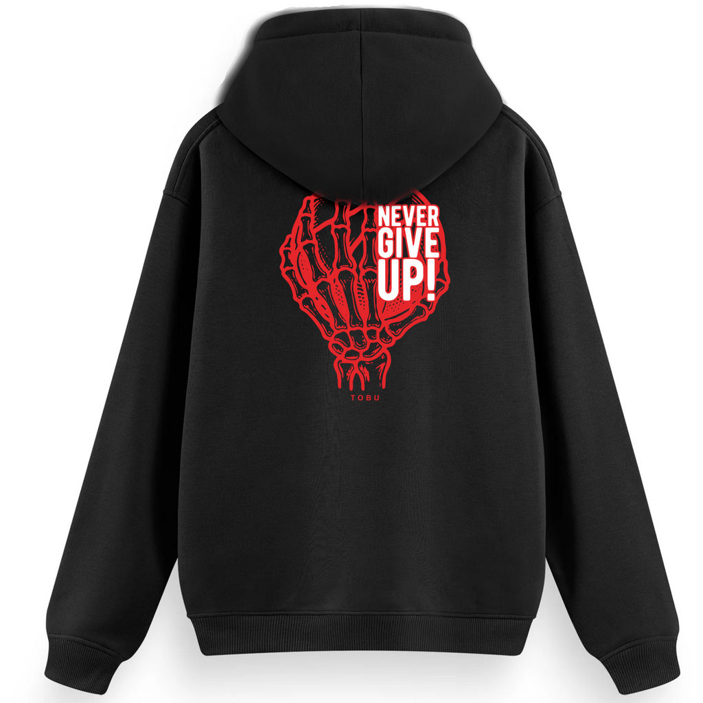 Regular Hoodie / Never Give up