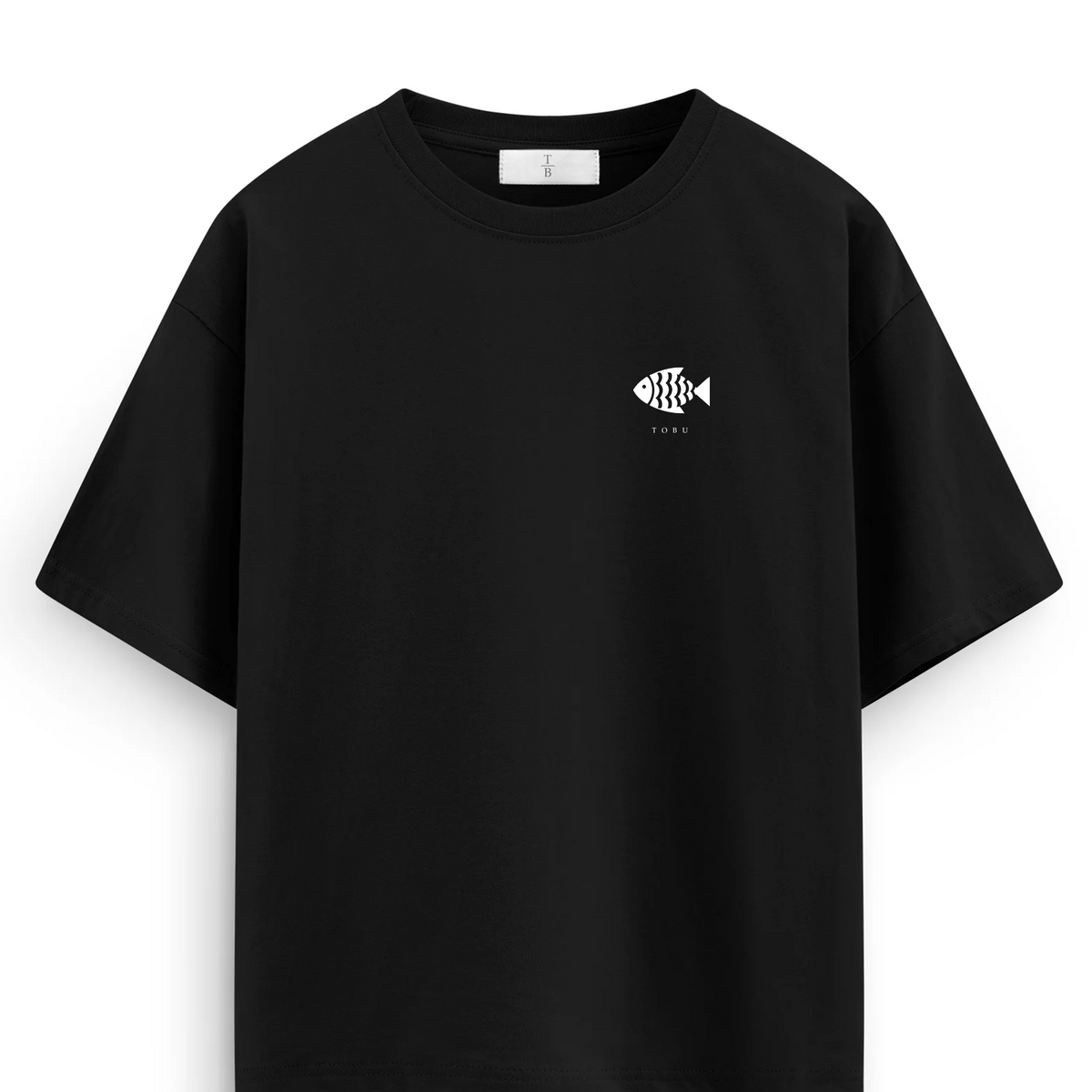 Oversize T-shirt / Tobu Studio / Traditional fish