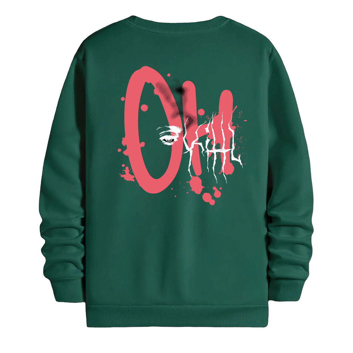 TOBU Unisex / Regular Şardonlu Sweatshirt / OH