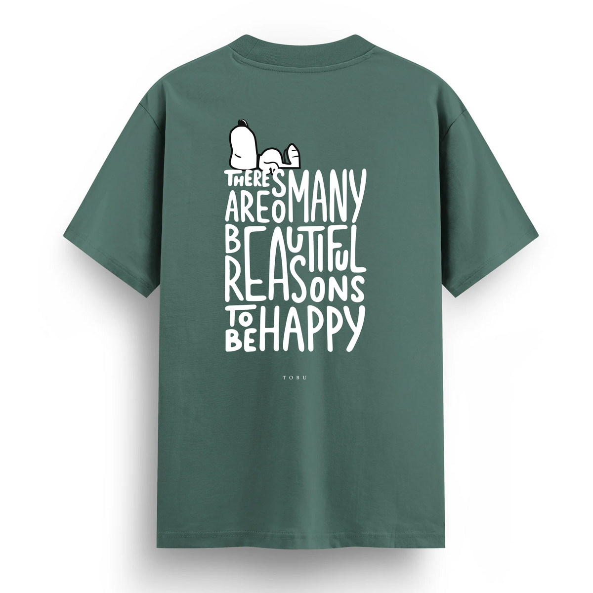 Regular T-shirt / To Be Happy