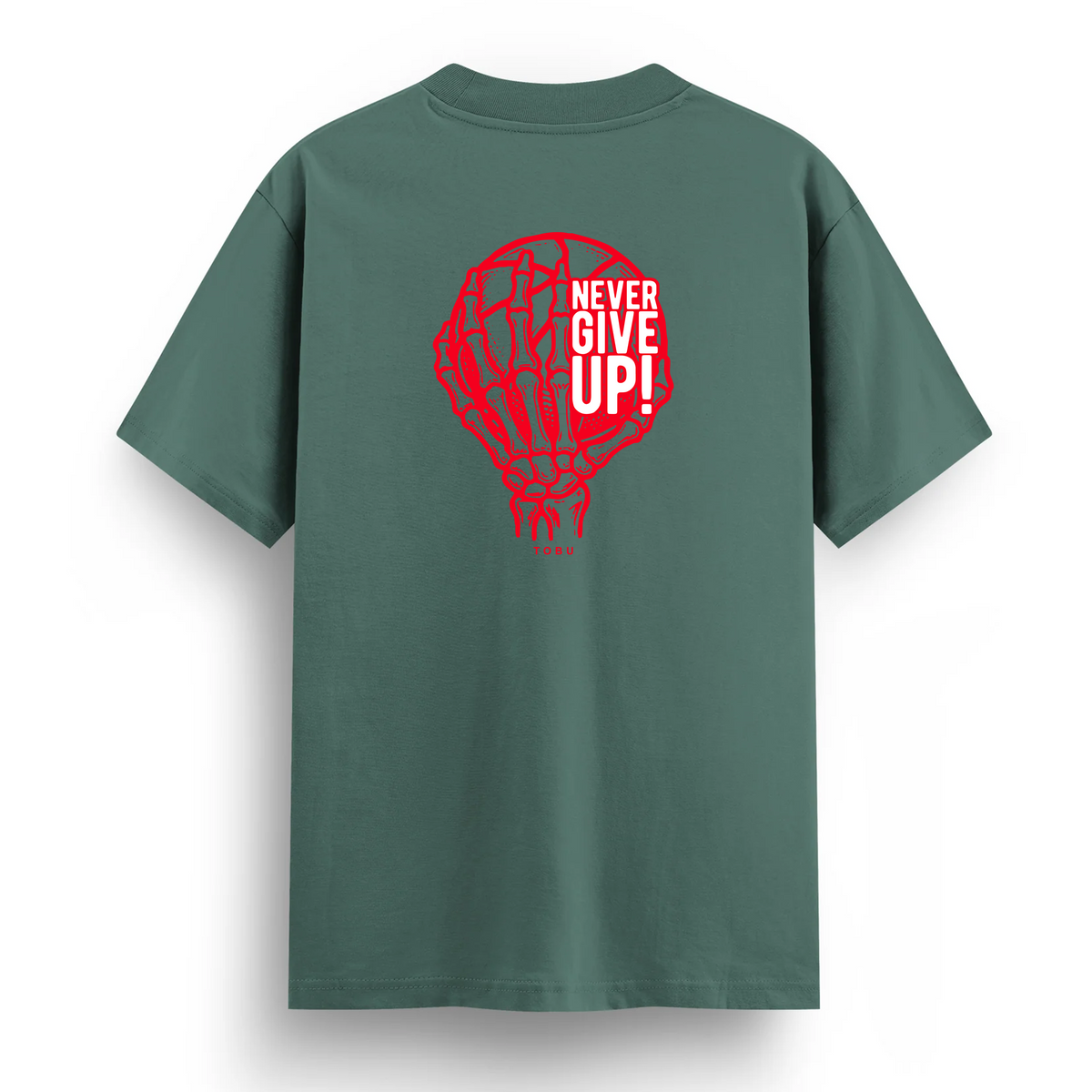 Regular T-shirt / Never GIVE UP